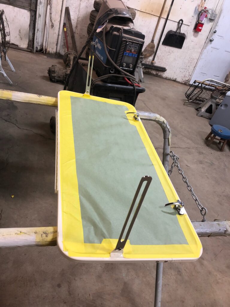 1963 23 window deluxe mouse grey bus safari windows silver lining auto restoration oregon