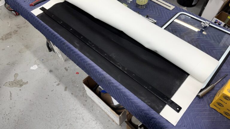 1963 23 window deluxe vw bus interior install continued silver lining auto restoration oregon