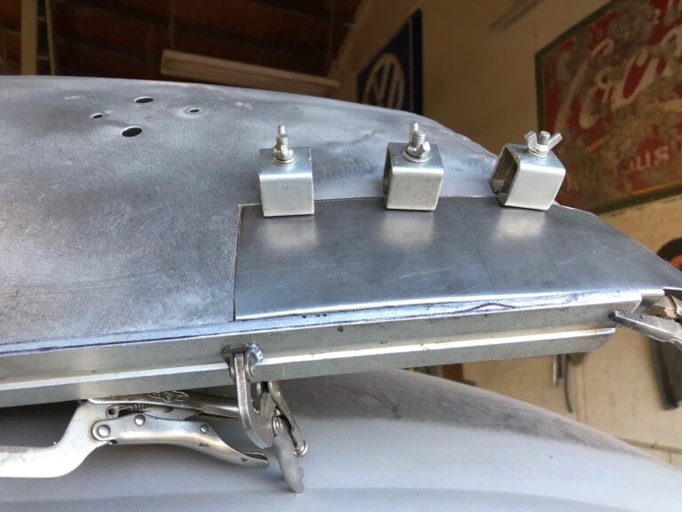 1955 vw beetle std rust repair silver lining auto restoration oregon