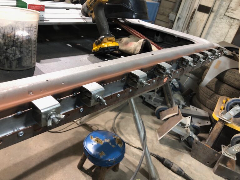 1955 beetle std lower door repair and structure repair silver lining auto restoration oregon