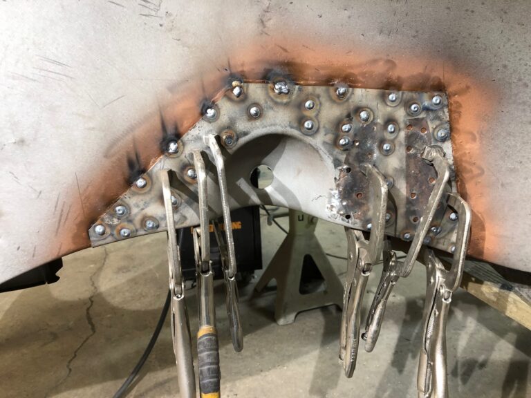 1955 beetle std lower door repair and structure repair silver lining auto restoration oregon