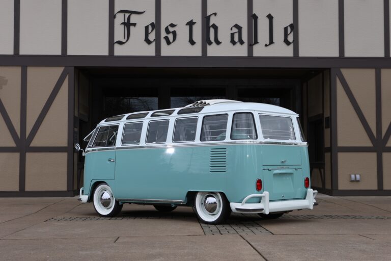 1963 23 window vw deluxe bus finished photos silver lining auto restoration oregon