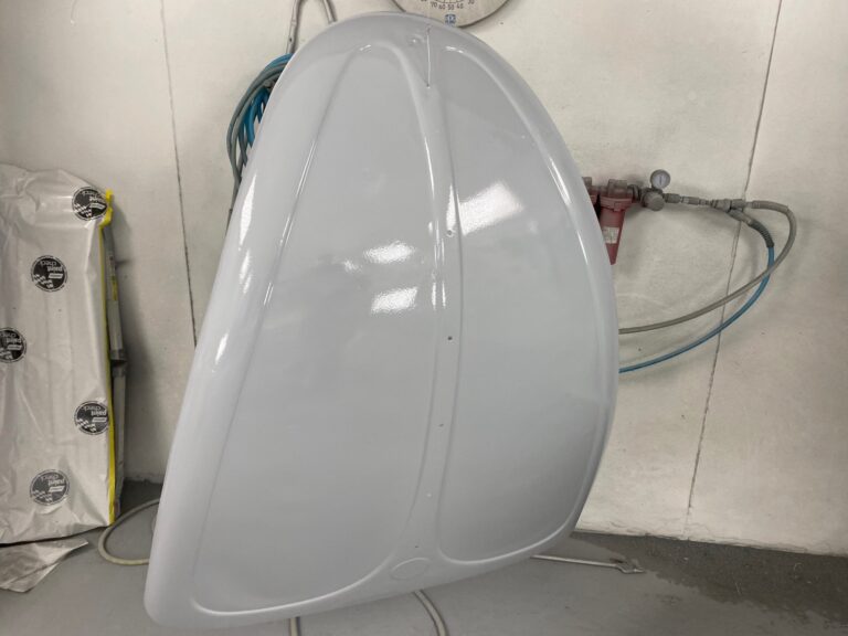 1965 vw ragtop beetle body and components in epoxy silver lining auto restoration oregon