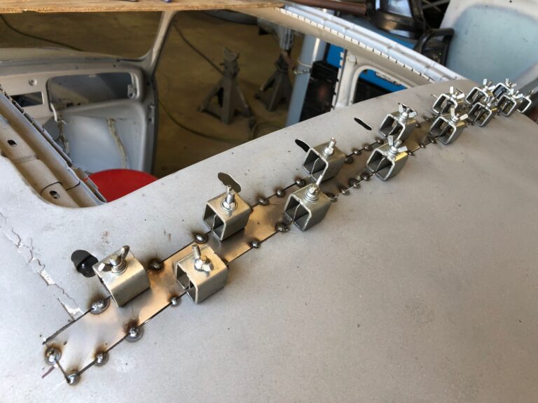 1965 vw ragtop beetle ragtop section repair silver lining auto restoration oregon