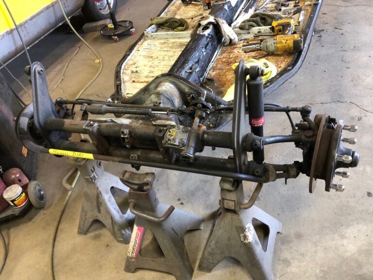 1965 vw ragtop beetle tear down silver lining auto restoration oregon