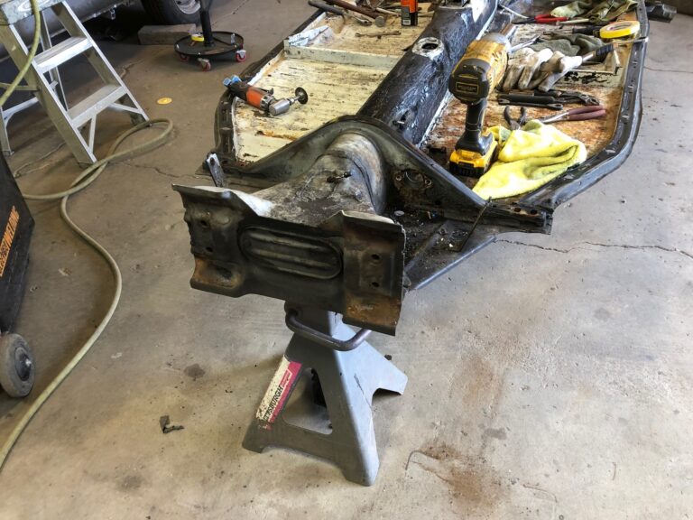 1965 vw ragtop beetle tear down silver lining auto restoration oregon