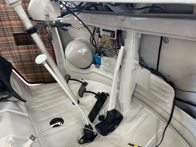 1966 21 window deluxe bus survivor final assembly silver lining auto restoration