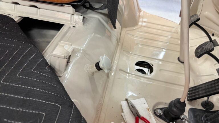 1966 21 window deluxe bus survivor final assembly silver lining auto restoration