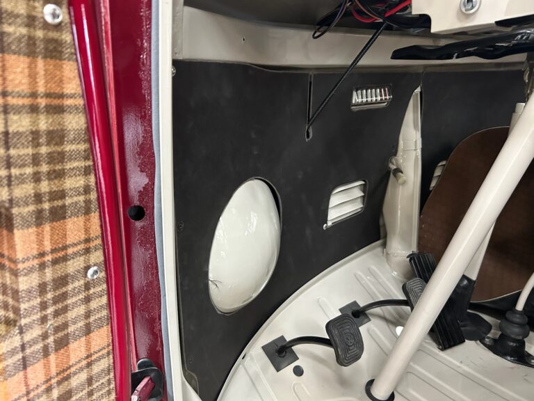 1966 21 window deluxe bus survivor final assembly silver lining auto restoration