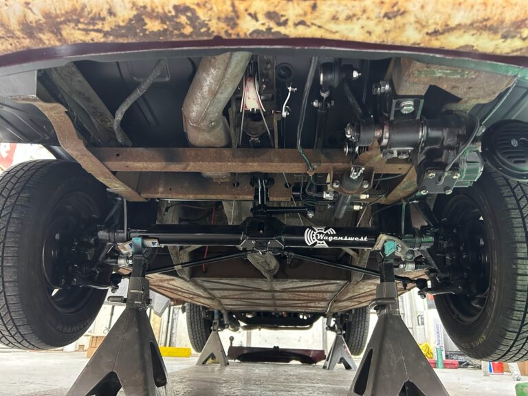 1966 21 window deluxe bus survivor final assembly silver lining auto restoration