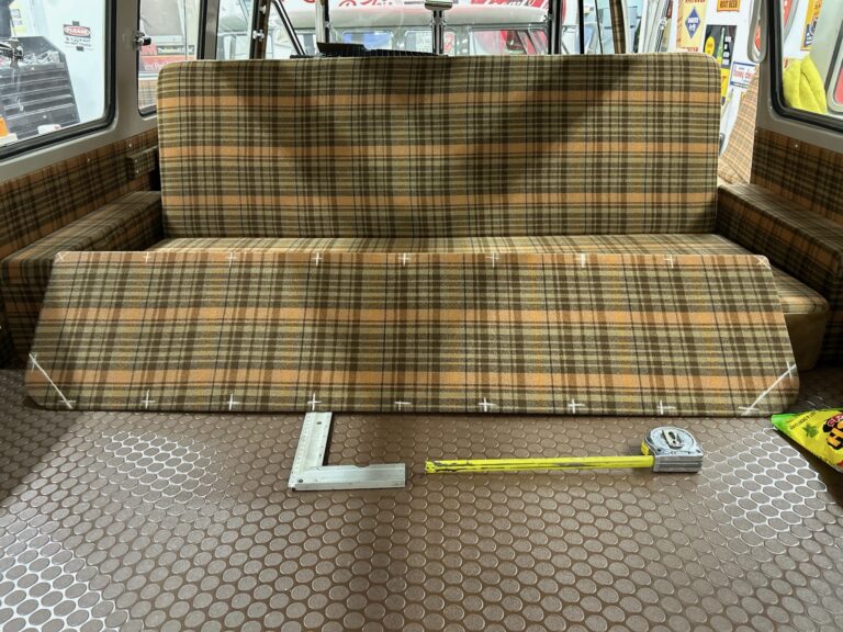 1966 21 window deluxe bus survivor final camper interior install silver lining auto restoration oregon