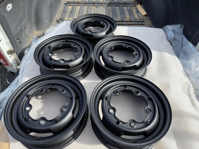 1962 15 window deluxe vw bus front beam install and rear drums silver lining auto restoration