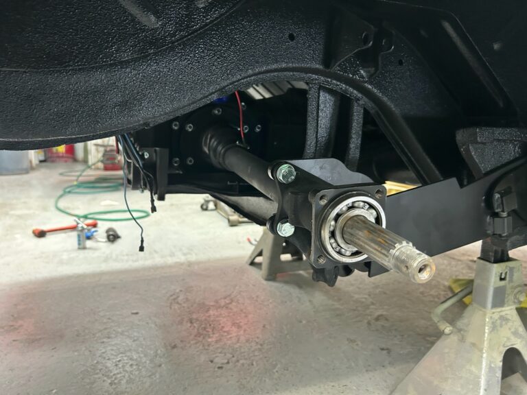 1962 15 window deluxe vw bus front beam install and rear drums silver lining auto restoration