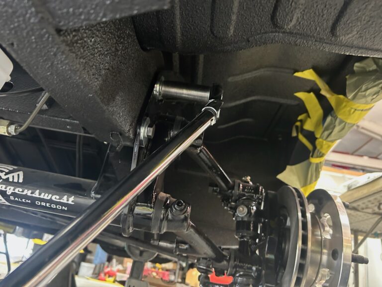 1962 15 window deluxe vw bus front beam install and rear drums silver lining auto restoration