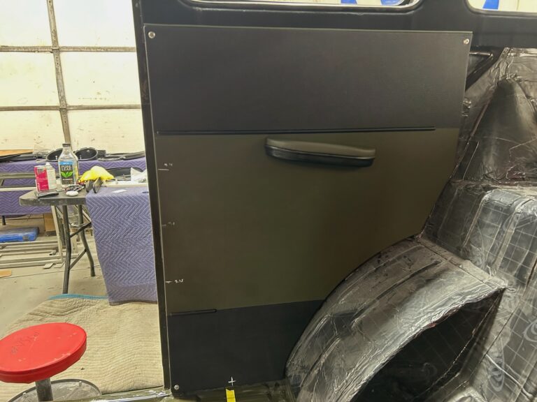 1962 15 window deluxe vw bus interior install silver lining auto restoration