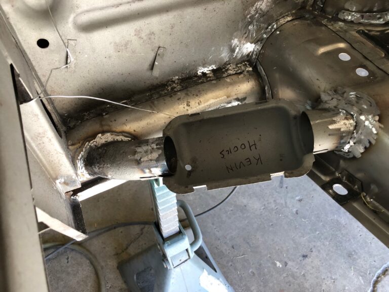 1956 vw beetle convertible restoration continued metal work silver lining auto restoration