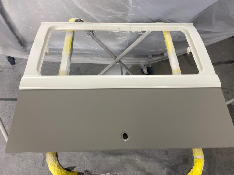 1963 23 window vw deluxe bus ragtop mechanism install silver lining auto restoration