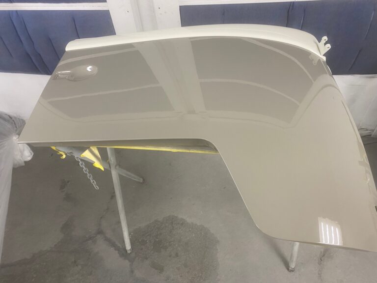 1963 23 window vw deluxe bus ragtop mechanism install silver lining auto restoration