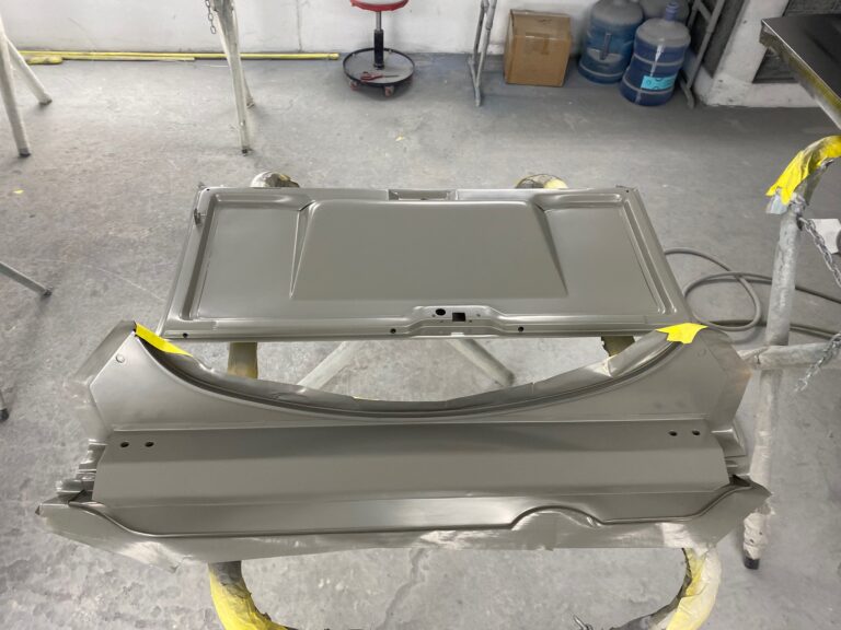 1963 23 window vw deluxe bus ragtop mechanism install silver lining auto restoration