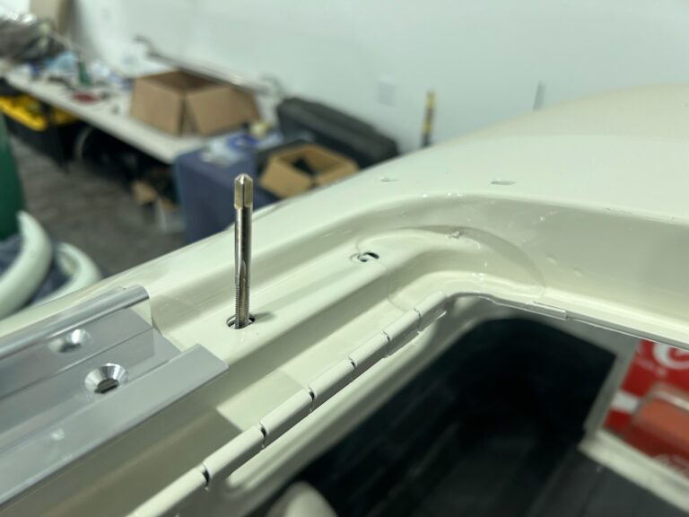 1963 23 window deluxe vw bus ragtop mechanism assembly install silver lining auto restoration