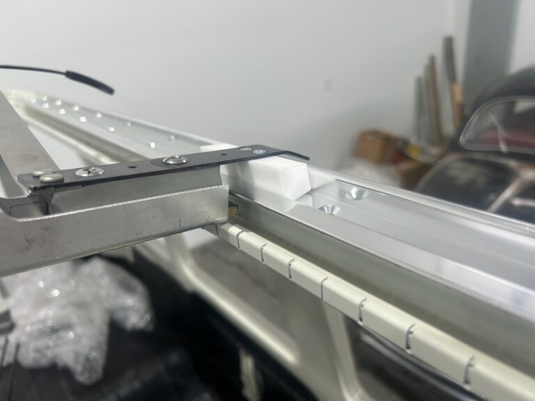 1963 23 window deluxe vw bus ragtop mechanism assembly install silver lining auto restoration