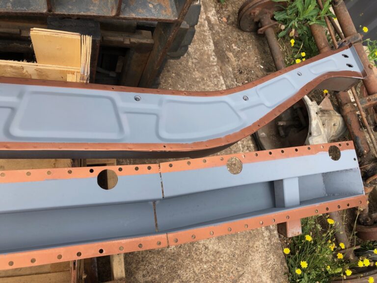 1956 vw beetle convertible restoration pan half and heater channel replacement silver lining auto restoration