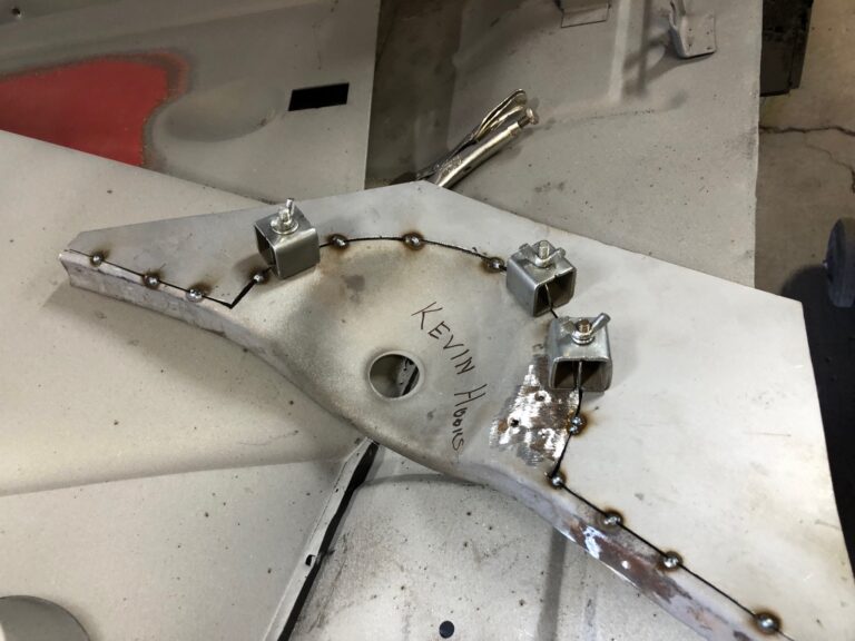 1956 vw beetle convertible restoration metal work begins silver lining auto restoration