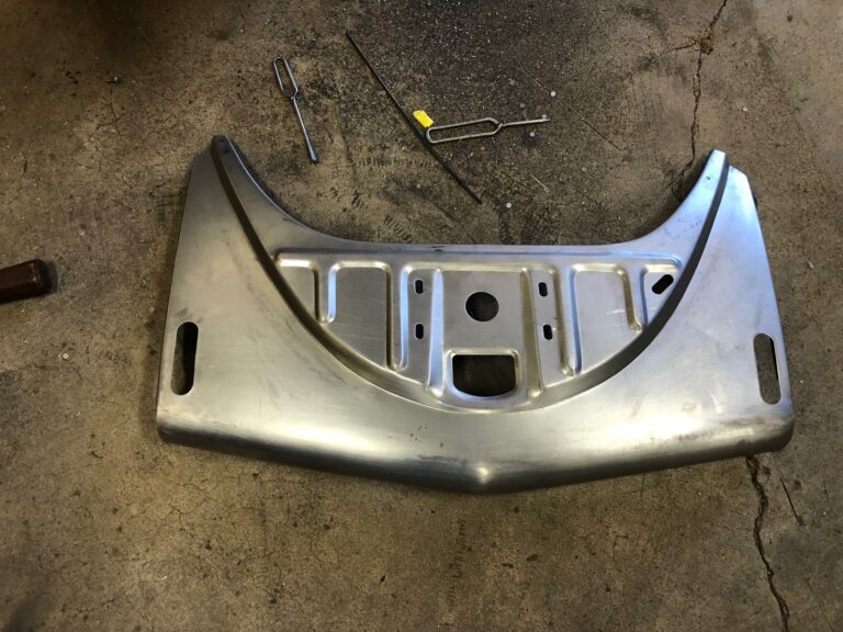 1956 vw beetle convertible restoration apron replacement silver lining auto restoration