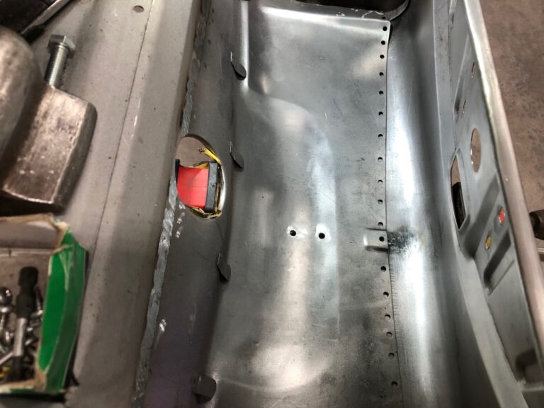 1956 vw beetle convertible restoration apron replacement silver lining auto restoration