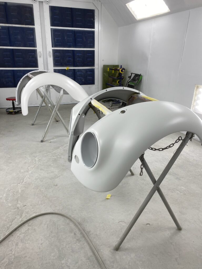 1965 steel sunroof vw beetle second prime silver lining auto restoration oregon