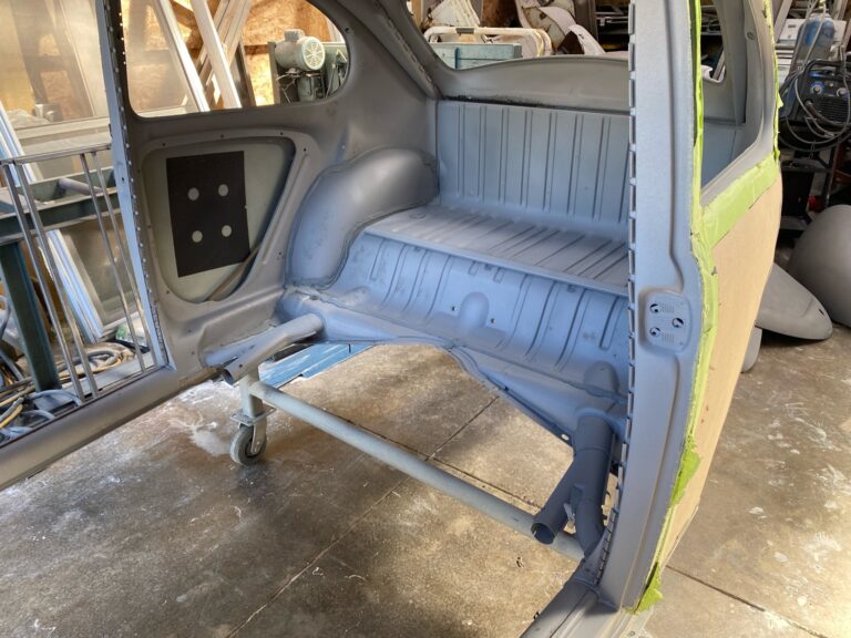 1965 vw beetle steel sunroof tear down and prep for media blast silver lining auto restoration oregon