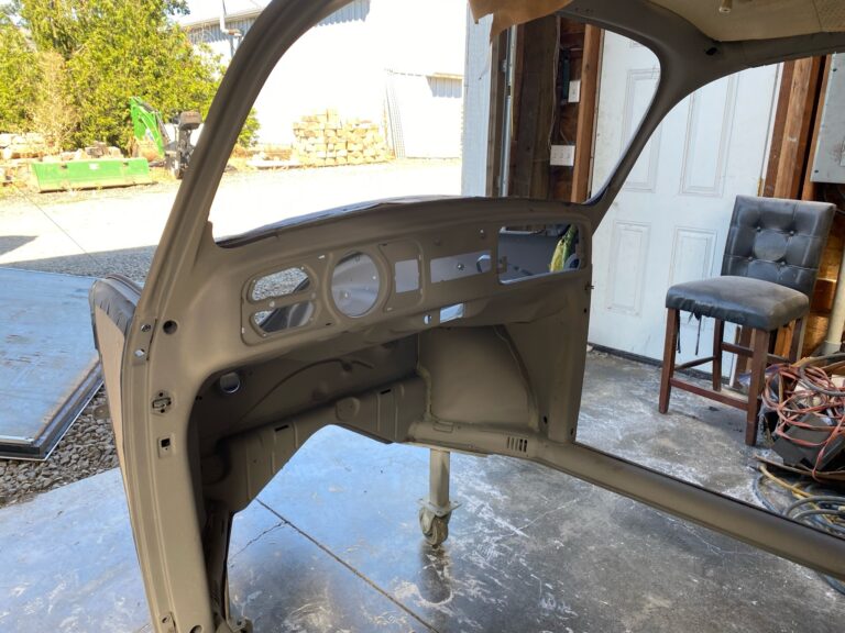 1965 vw beetle steel sunroof tear down and prep for media blast silver lining auto restoration oregon